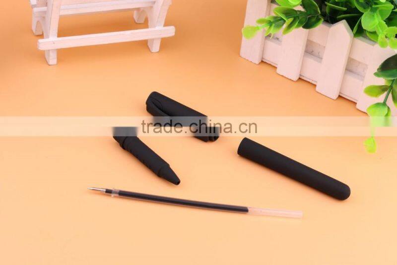 advertising Plastic free sample gel ink pen for school