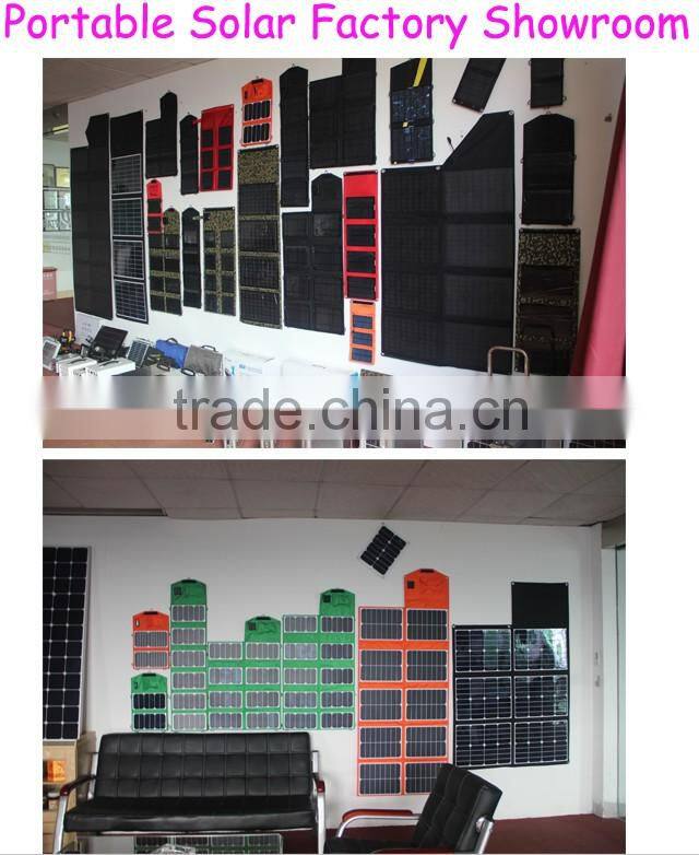 7W Folding Solar Panel solar charger for GPS