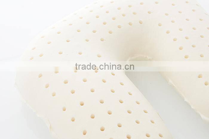 2014 newest travel / mobile U shape pure natural latex pillow