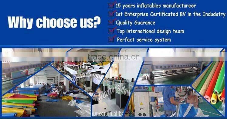 Attractive inflatable game toys for adults, crazy inflatable icerberg water toys