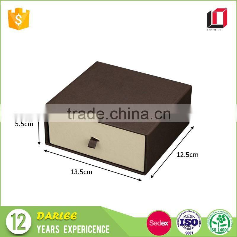 Alibaba China factory custom rigid cardboard drawer box