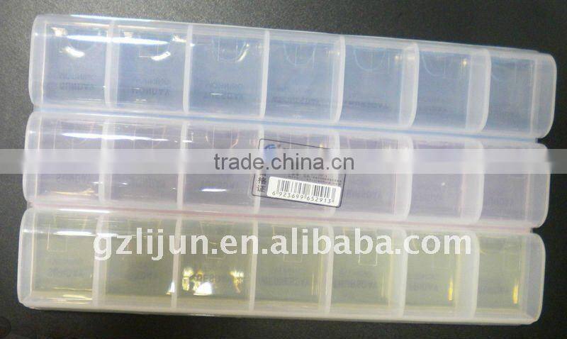 colorful nail art empty container nail decoration containers