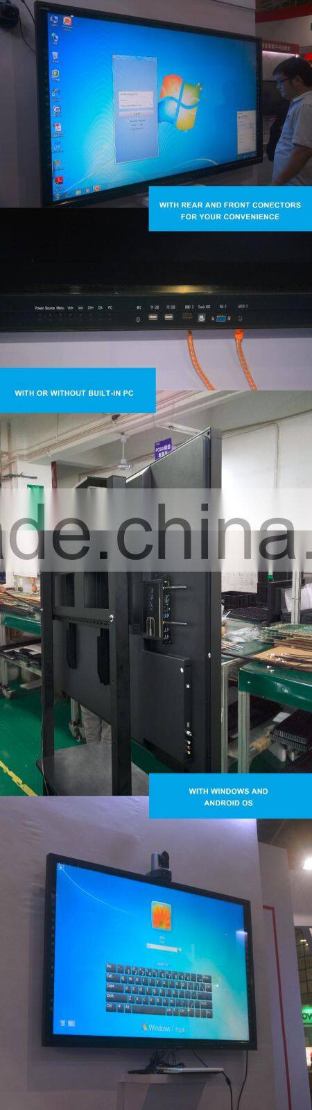 SMART Interactive Flat Panel 55 65 70 75 80 84 98 inch