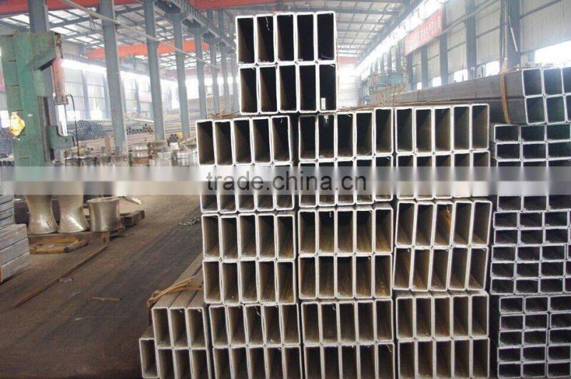 Zinc coated/Galvanized Square/Rectangular Steel Pipe/square hollow section steel tube