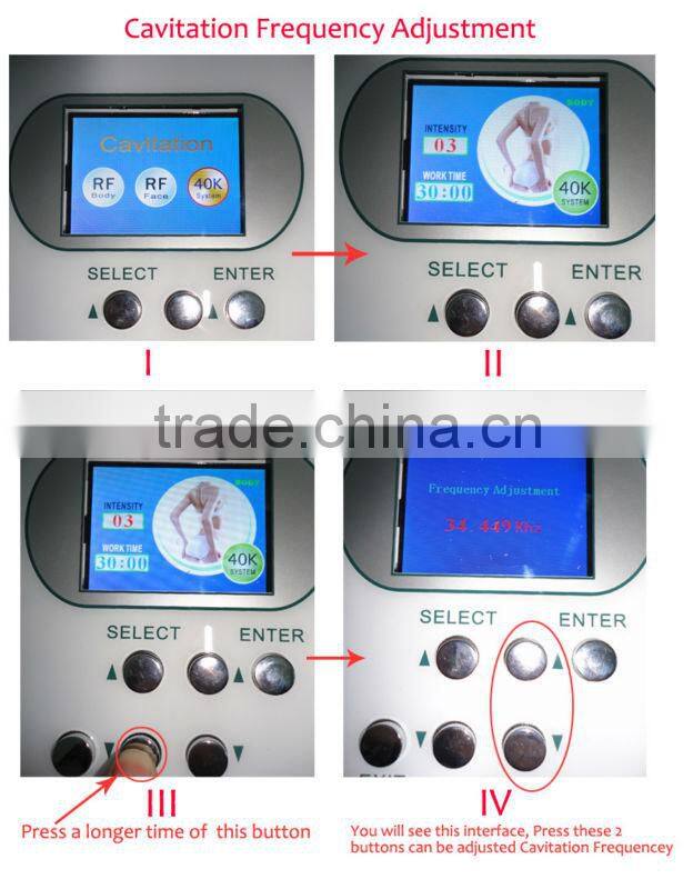 Cavitation RF Portable Weight Loss Machine (OB-S 04)
