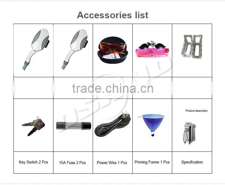 2015 Epilator E-light Machine IPL Hair Removal Machine Red