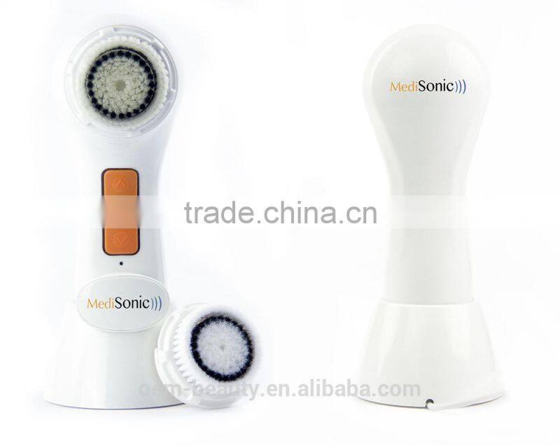 electric rotating sonic facial cleansing brush face clean brush exfoliate cleaning brush