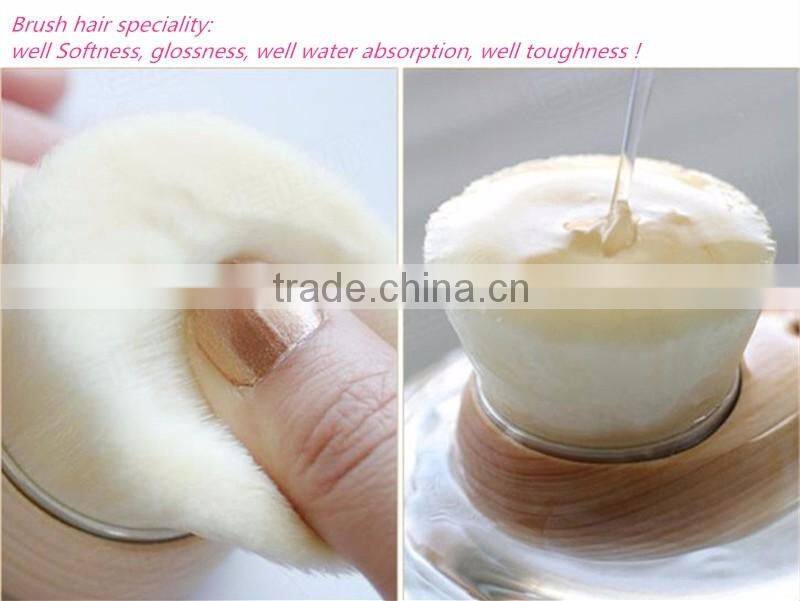 New Soft Mild Fiber Exfoliating Facial Brush Facial Face Deep Cleansing Clean Wash Pore Care Brush Head Wood face cleaner Hot