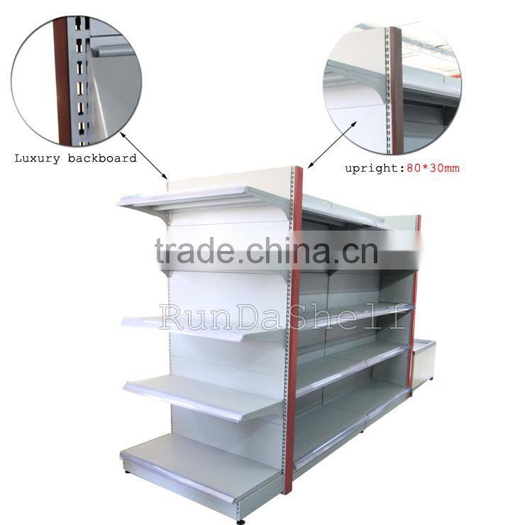 commercial gondola shelving