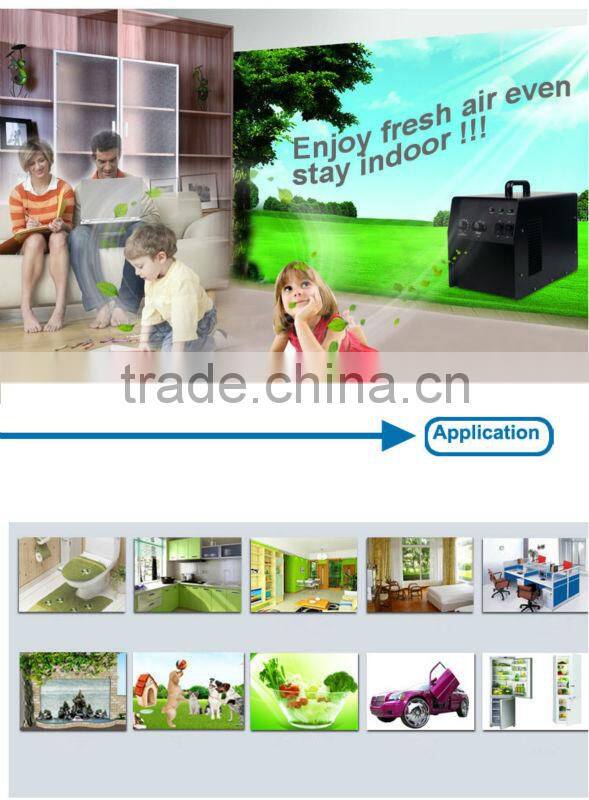 High ozone concentration 3g-7g high frequency ozone air freshener