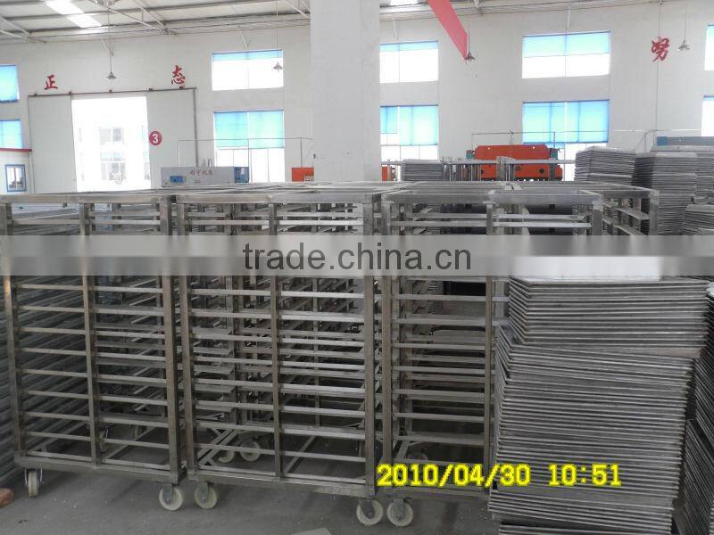 Stainless steel 304 plate trolley for workshop