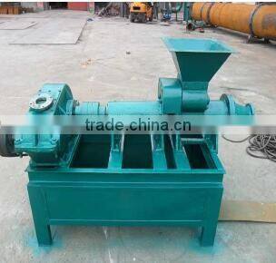 Charcoal briquette extruder