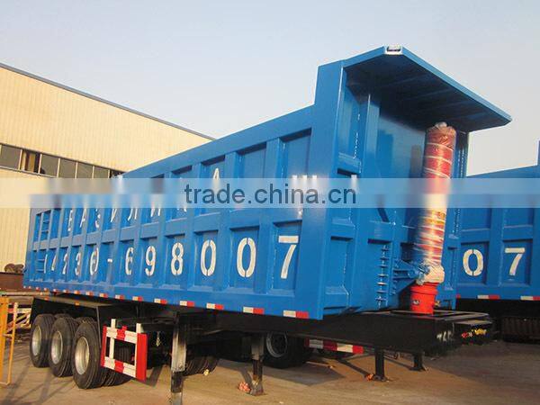 china made rear dump semi trailer for sales