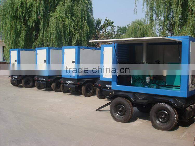 10KVA-1250KVA mobile portable generator for hot sales