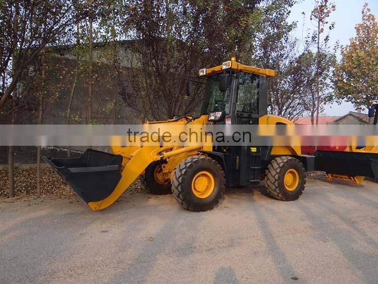 1.6T ZL16F with CE Certified, Europe Market, wheel loader with forks