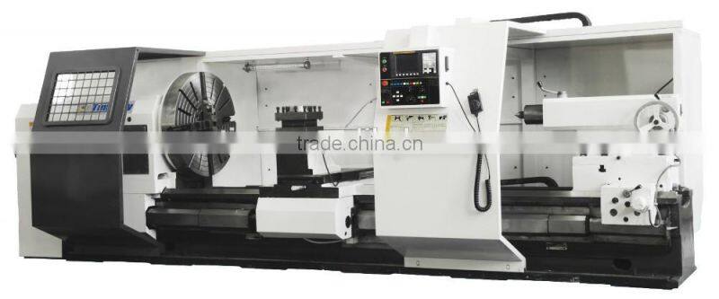 Horizontal CNC Heavy Duty Lathe Machine / Large Sized CNC Horizontal Lathe
