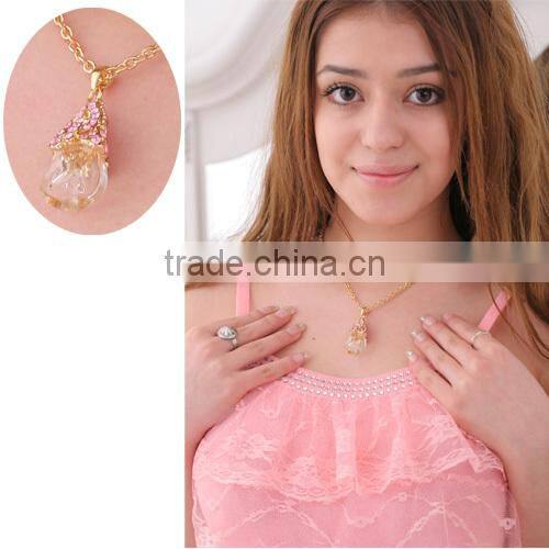 Fashion Enjoyment Jewelry Pendant Glass Perfume bottle jewelry