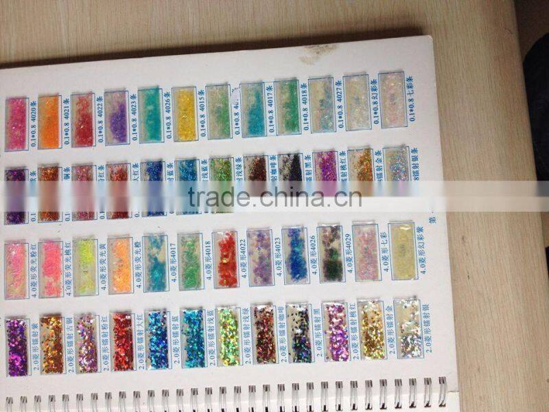 Nail art glitters powder dust for uv gel acrylic powder decoration