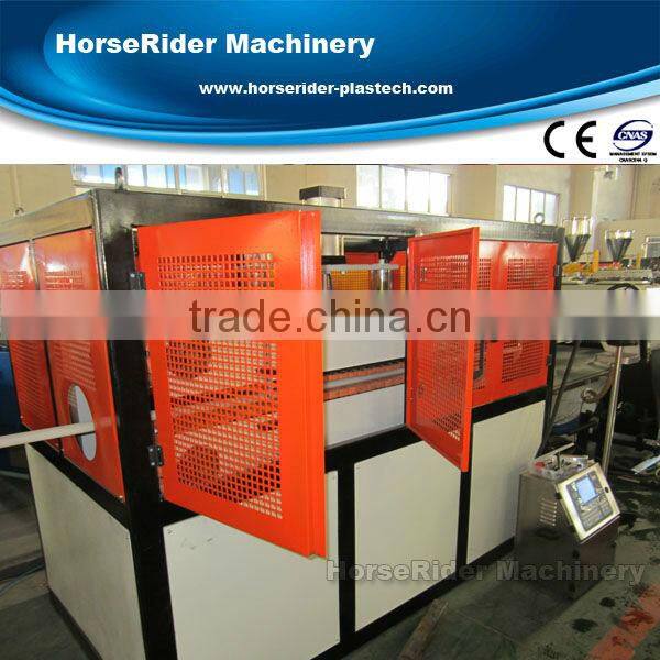 PE ABS pipe gas water pipe extruding making machine