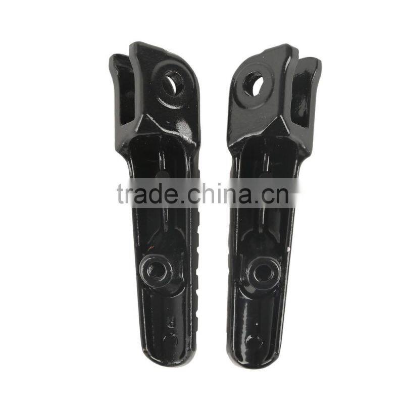 Black Front Footrests Foot pegs For Honda CBR600RR 2003-2006 CB1000R 2008-2014