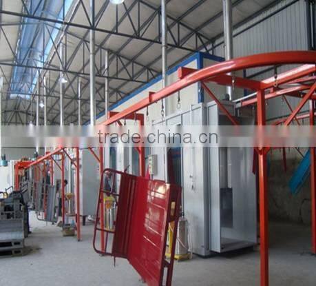 China supplier automatic powder coating line production line