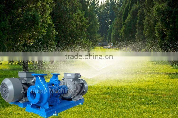 Single stage end suction small irrigation pump