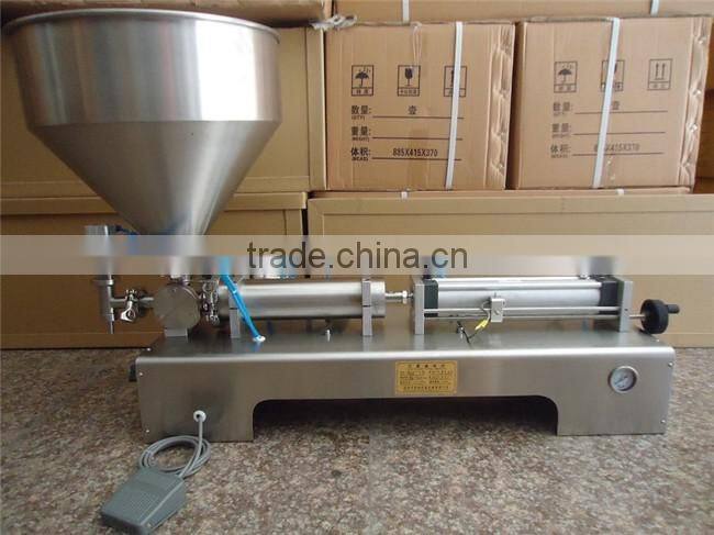 Weidely used ginger paste filling machine/tomato paste packaging machine