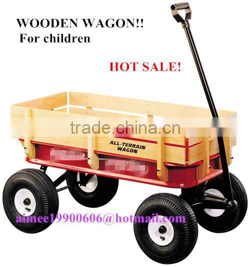 children wood wagon