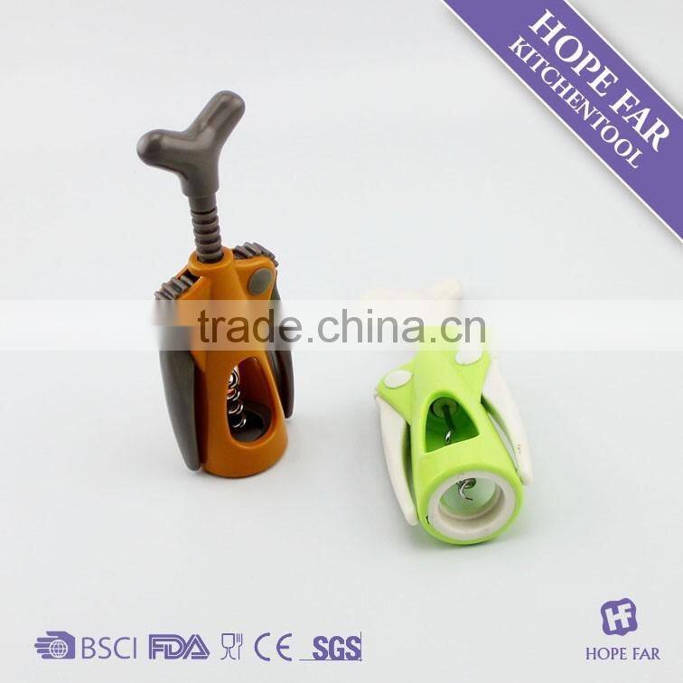 0600038 New designed colorful plastic wine opener
