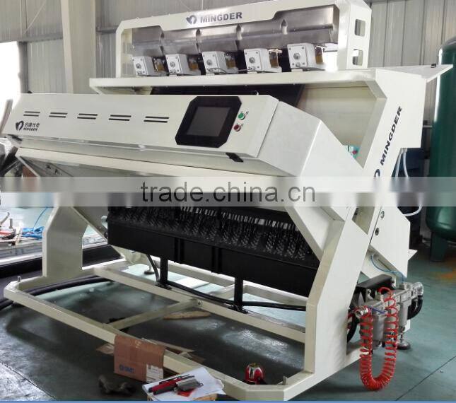 Low price, high quality rice color sorter, rice color sorting machine with one year free warranty