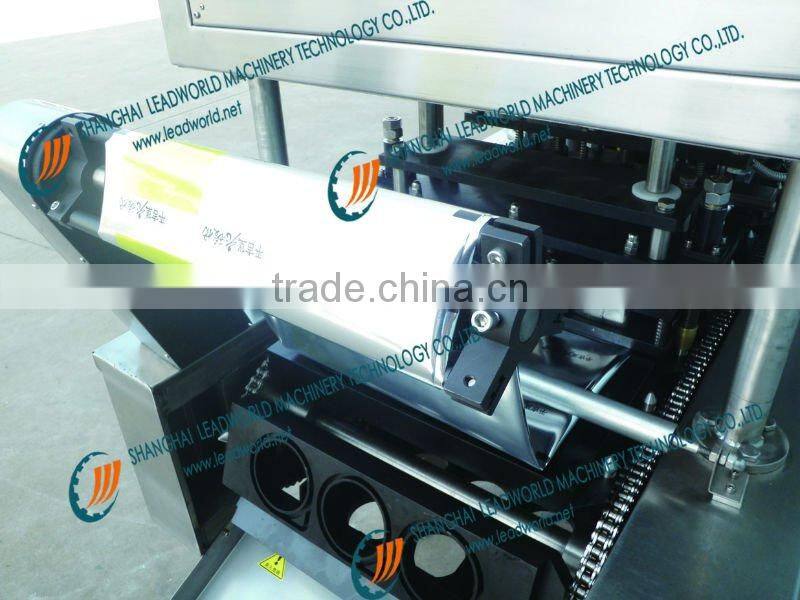 Automatic plastic cup filling sealing machine