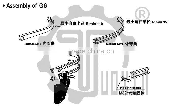 G6 Profile Sideguide for Conveyor