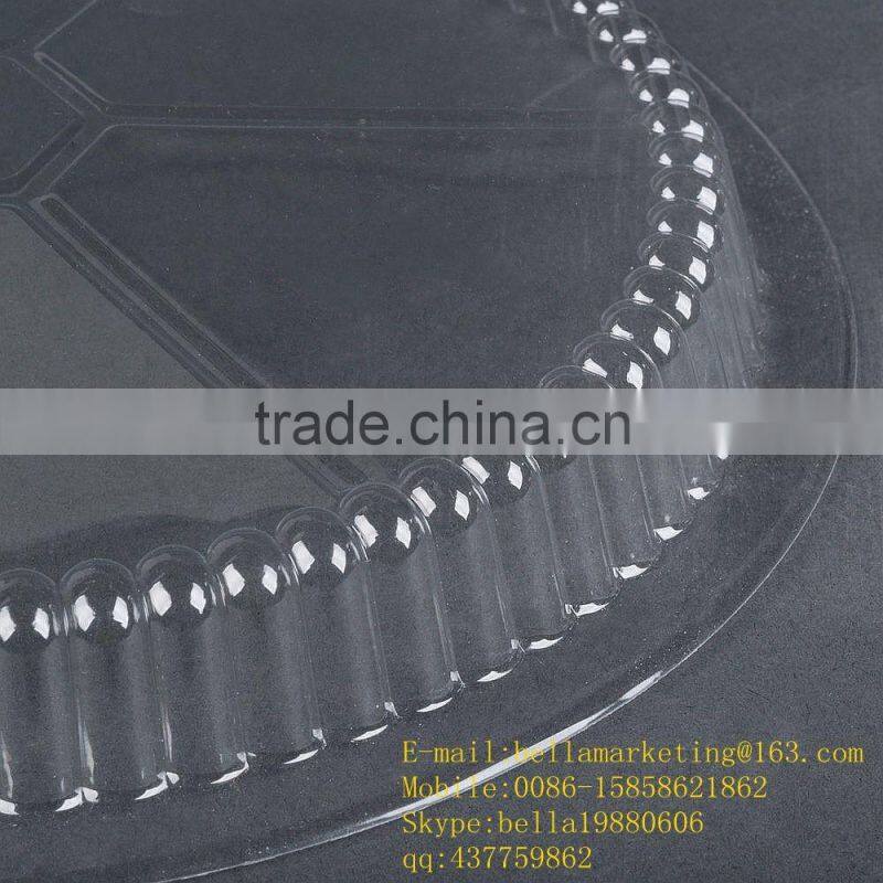 8" Plastic Dome Lid for Foil Take Out Pan/Bowl/Tray