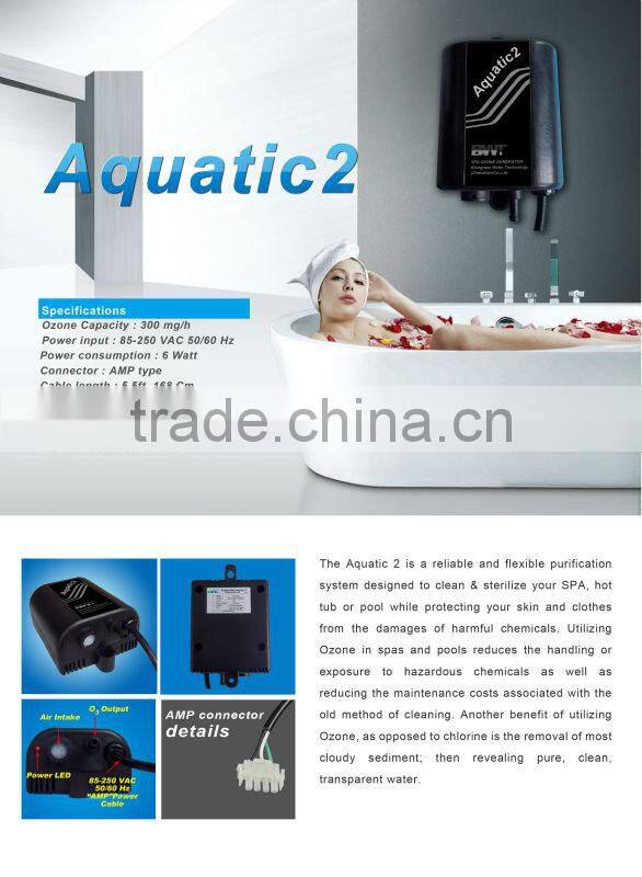 300 mg/h shower ozone generator spa ozone machine