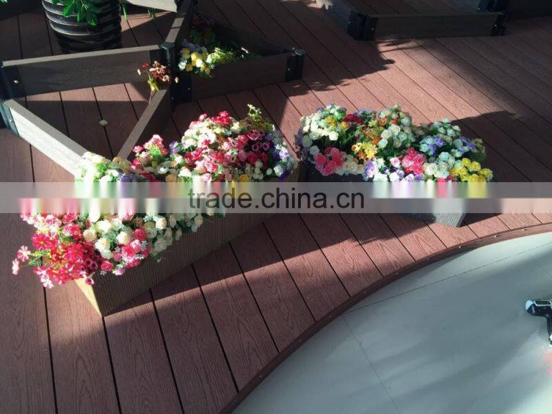 Garden Flower Pots / WPC flower bed/cheap wpc flower pots from China