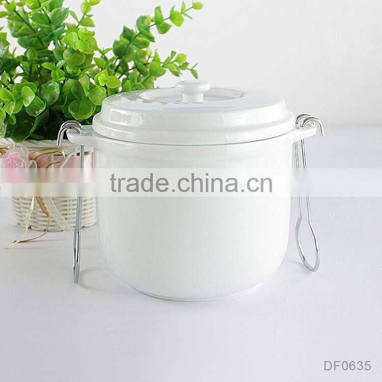 New premium custom wholesale cookware ceramic cooking stew pot