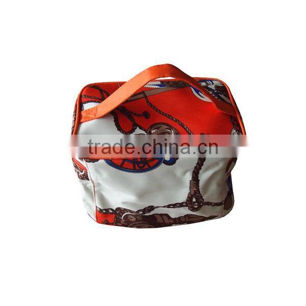 Polyester lady travel cosmetic bag