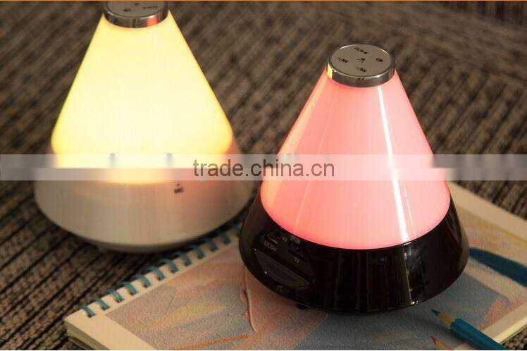 2015 led bluetooth stereo colorful night light bluetooth speakers Card stereo change color heavy bass FM speaker