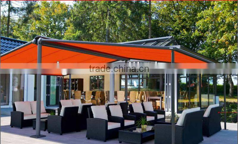 Trade Assurance New Arrival!!! Large Area Double Side Aluminium Awning for sale