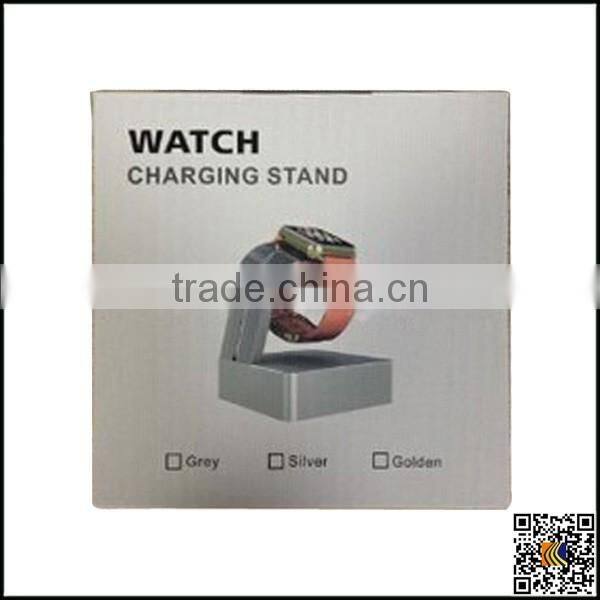 For apple watch aluminum charger dock, Aluminum charging stand for apple watch