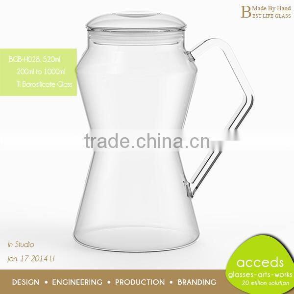 Custom Designed Handmade Mini Honey Glass Jars