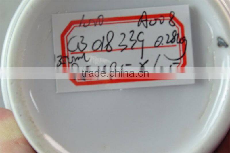 Cheap stocked whitel round ceramic cup without handle