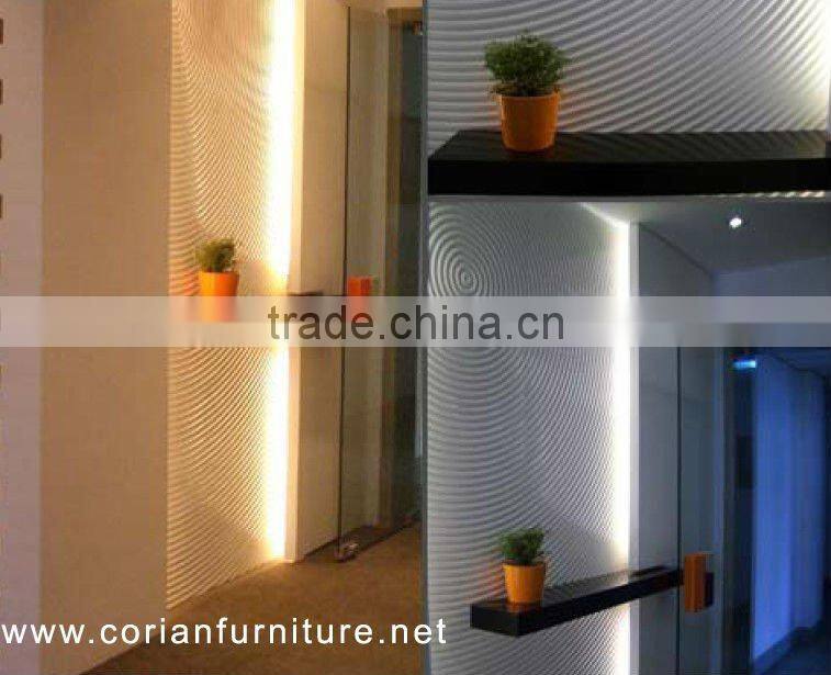 Construction materials corian solid surface, artificial stone wall panel