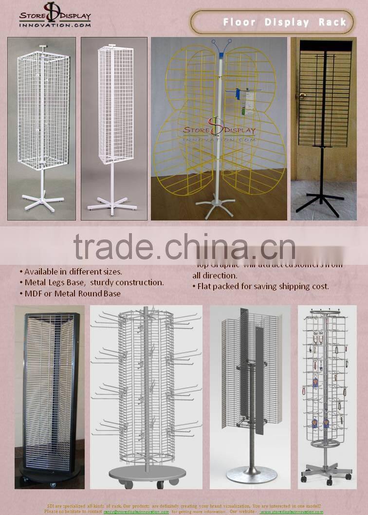Spinner with Leg Base an Butterfly Wing Display Stand