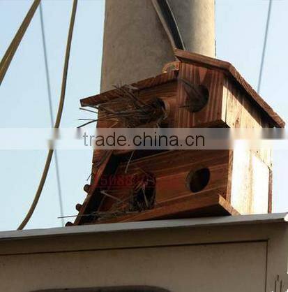 2016 best selling wood bird nest price in china