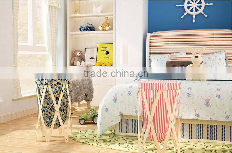 Laundry basket folding laundry basket cloth art large dirty clothes toy storage basket