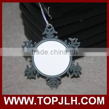 print your own picture thermal snowflake decoration for party