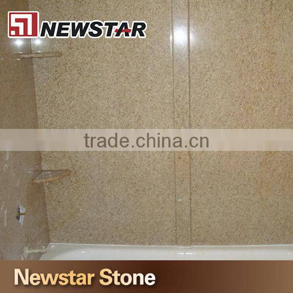 Chinese polished natural stone shower wall