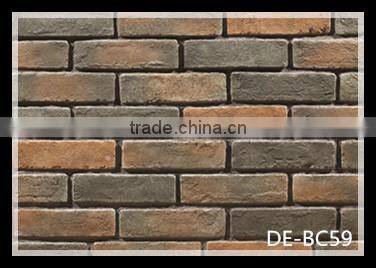 Classic Textured wall bricks of clothing shop