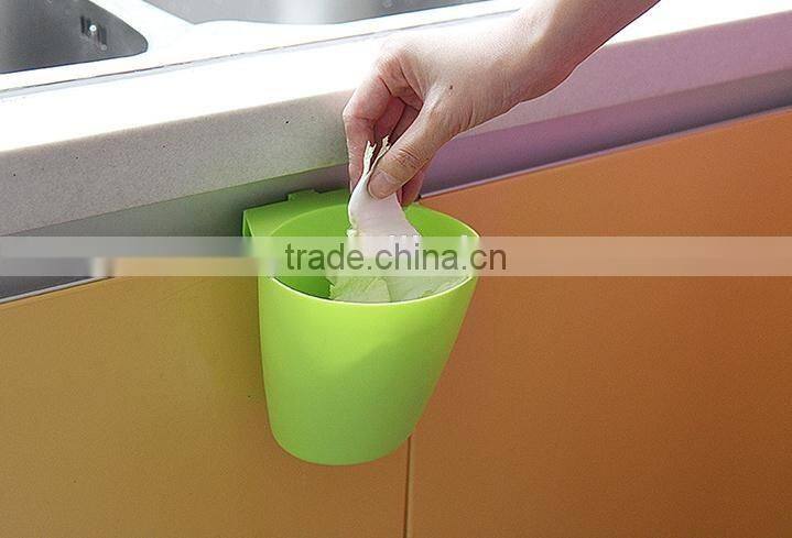 Vacuum suction cup bathroom and kitchen plastic shelf/holder/storage bucket